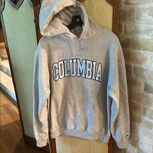 Size Medium (unisex) Columbia Gray Sweatshirt Hoodie Classic Style